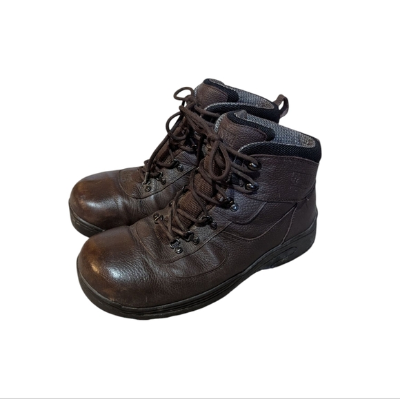 DREW Rockford Brown Work Boots size 10 Hiking Workwear Gorpcore - Picture 1 of 9